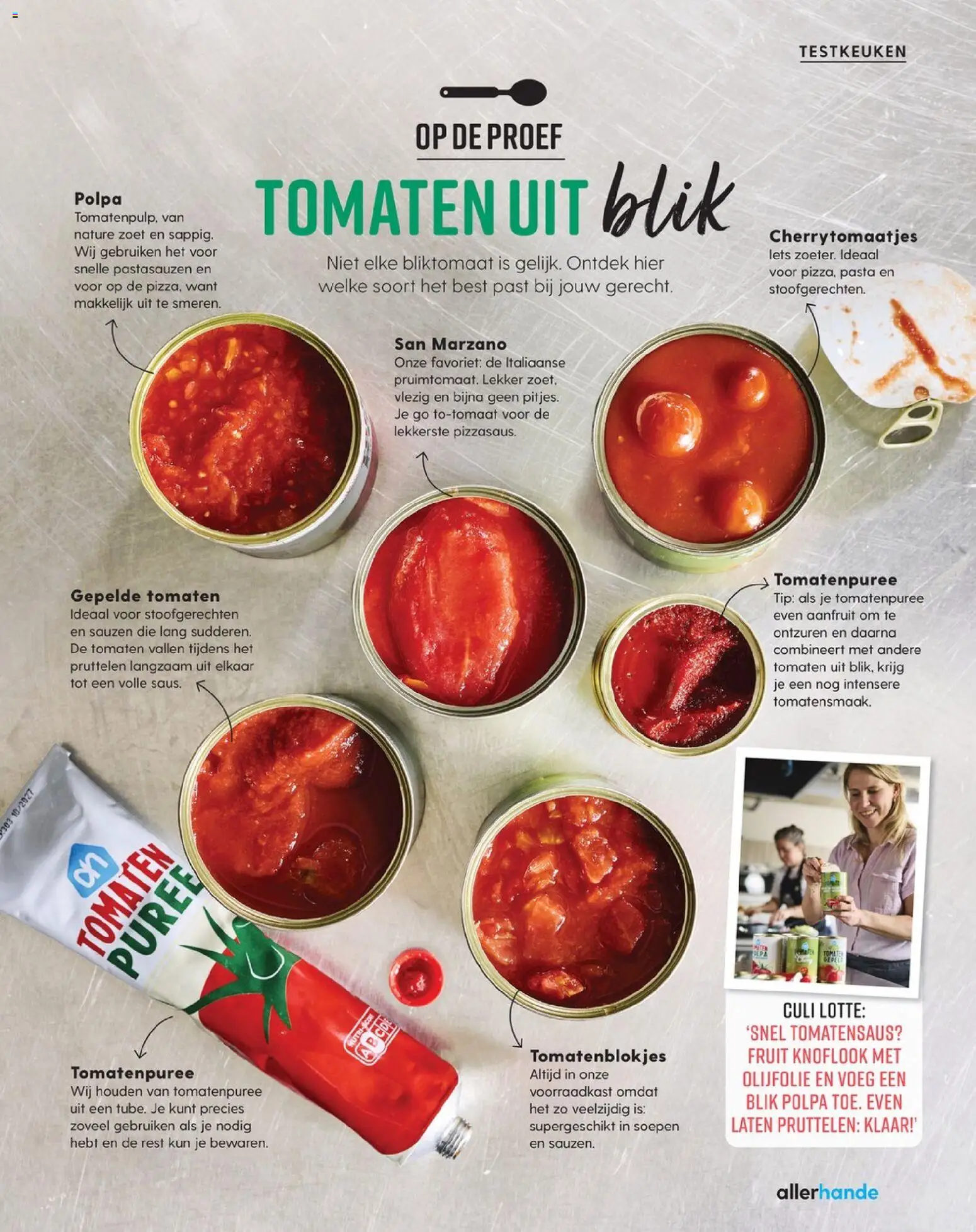 {H1} | Pagina: 97 | Producten: Tomatenpuree, Olijfolie, Fruit, Knoflook