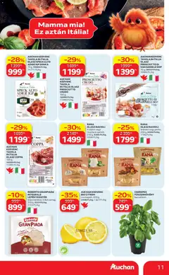 Auchan Nemzetközi konyha ajánlataink - amely érvényes a következő dátumtól: 07.05.2026 | Oldal: 11