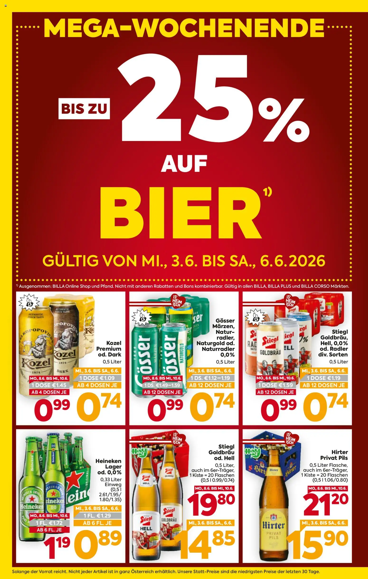 Billa - Wien gültig ab 03.06.2026 | Seite: 2