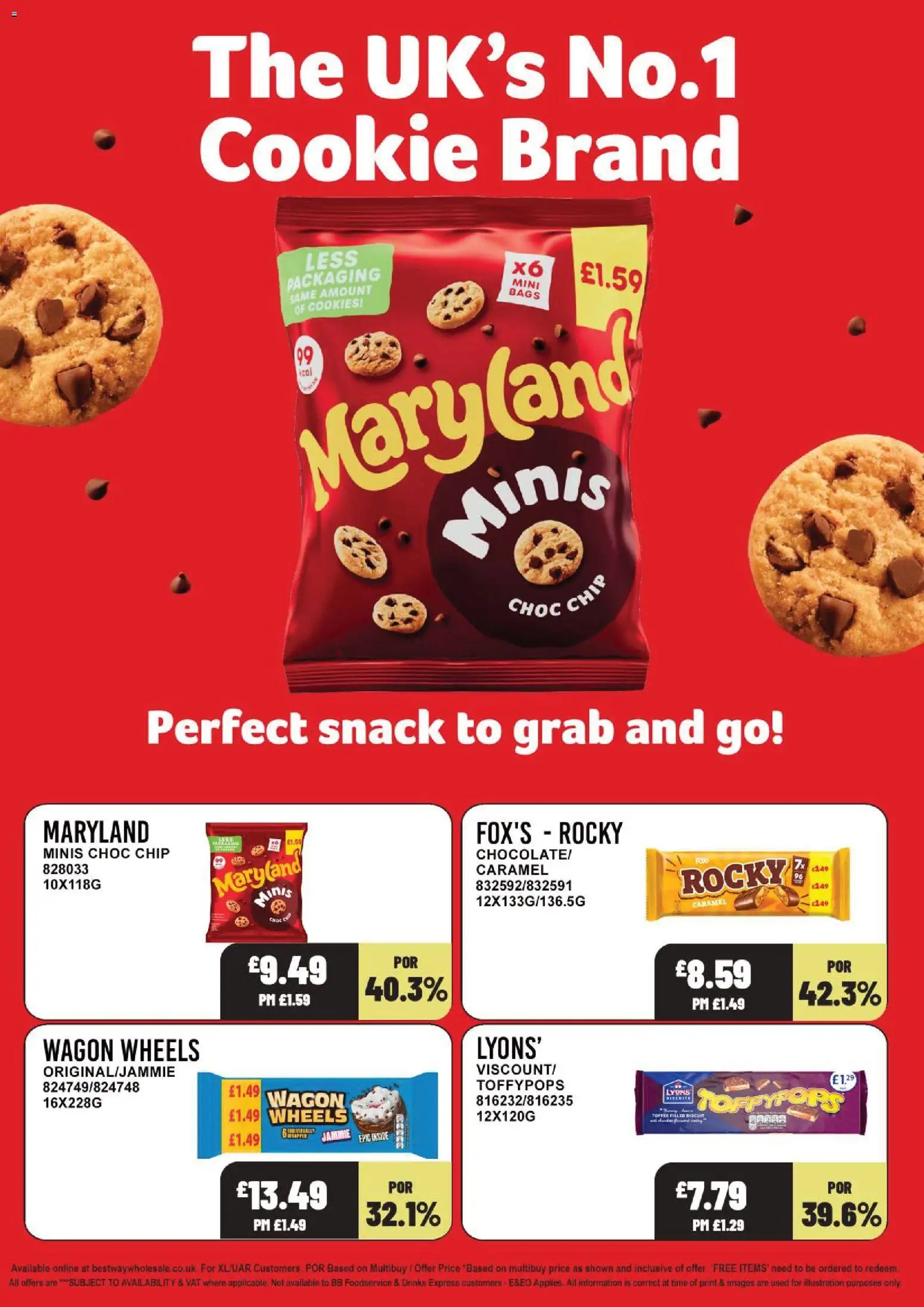 {H1} | Page: 12 | Products: Drinks, Cookies, Snack