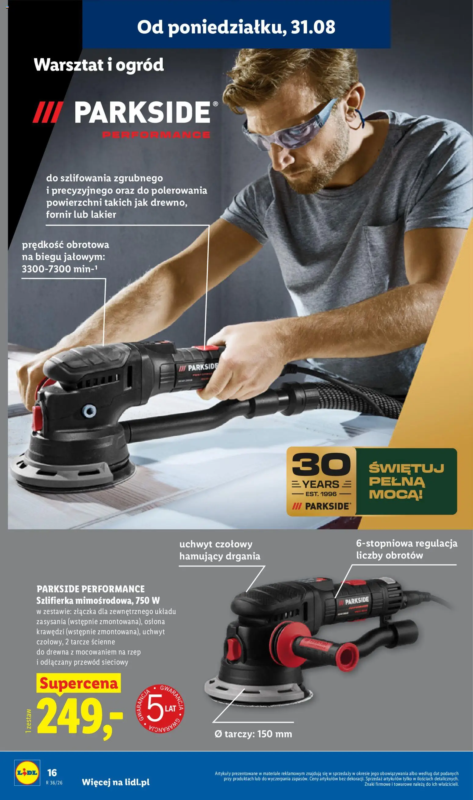 Lidl Polsko katalog od 31.08.2026 | Strana: 20 | Produkty: Parkside