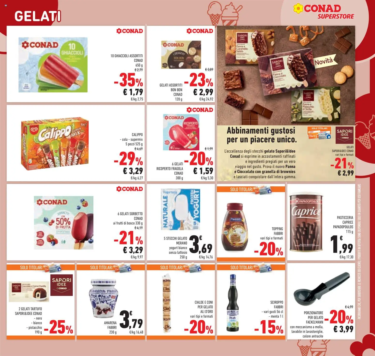 Volantino Conad del 01/07/2026 | Pagina: 25