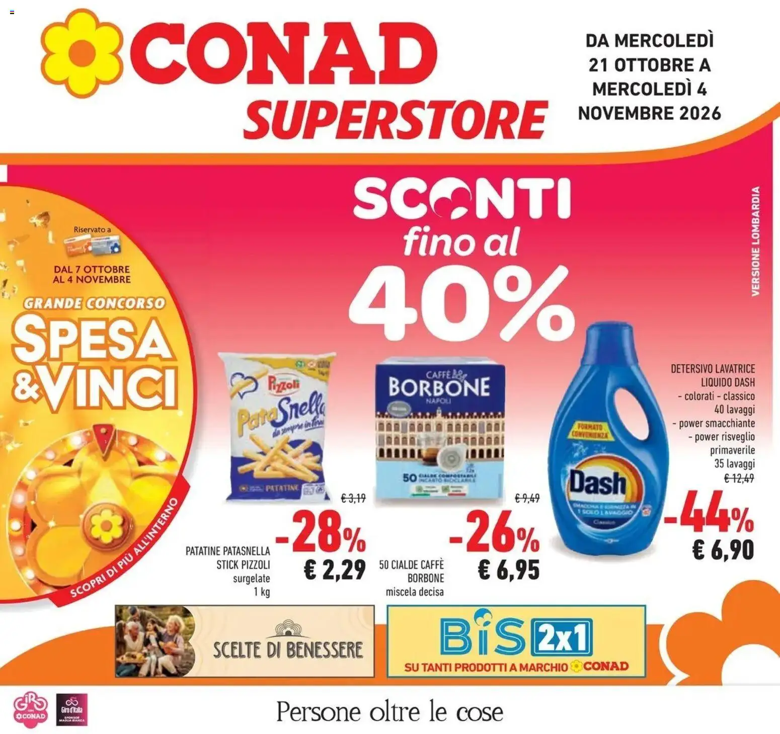 Anteprima volantino Conad dal 21/10/2026 prossima settimana | Pagina: 1