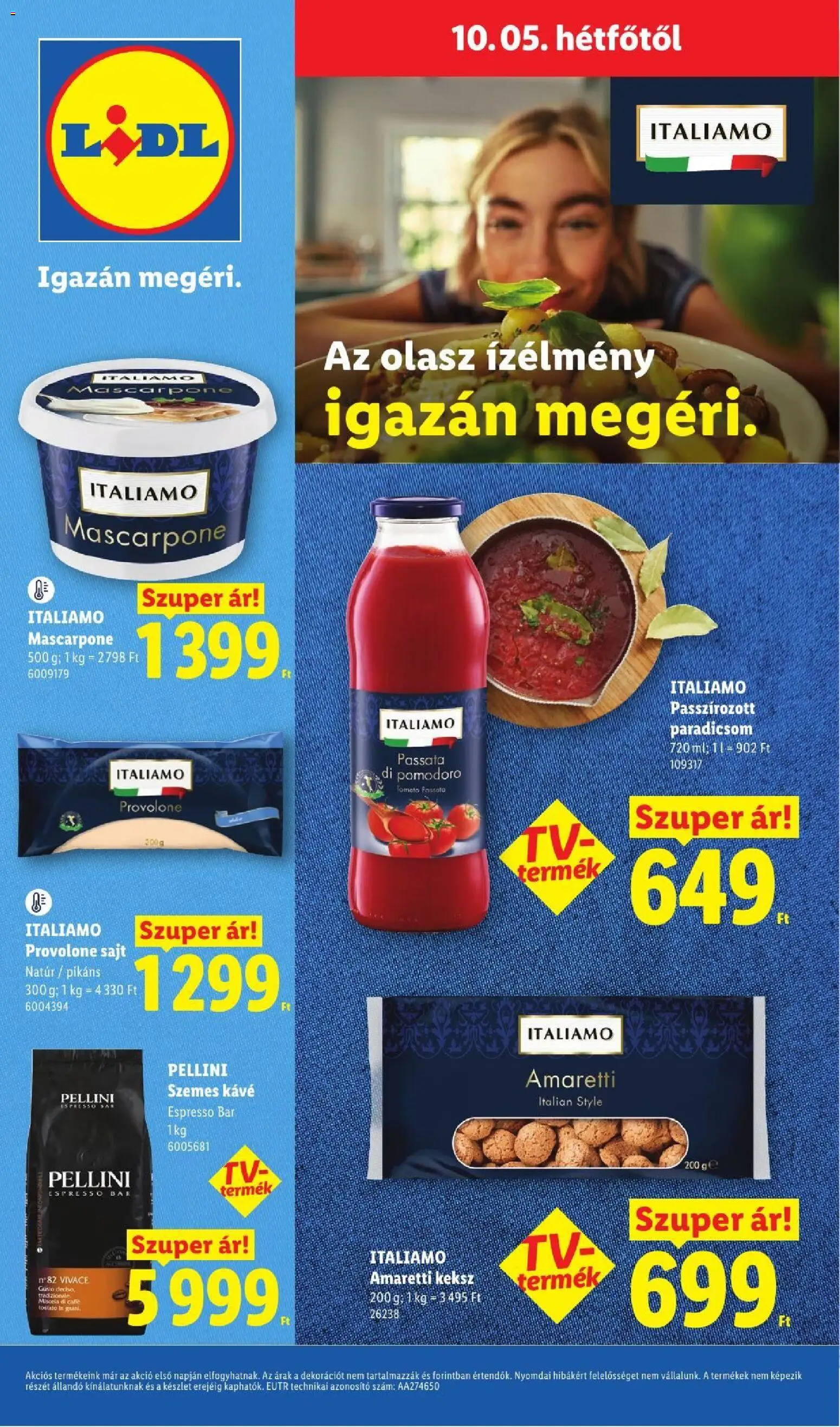 Lidl akciós ujság - amely érvényes a következő dátumtól: 2026.10.01. | Oldal: 84