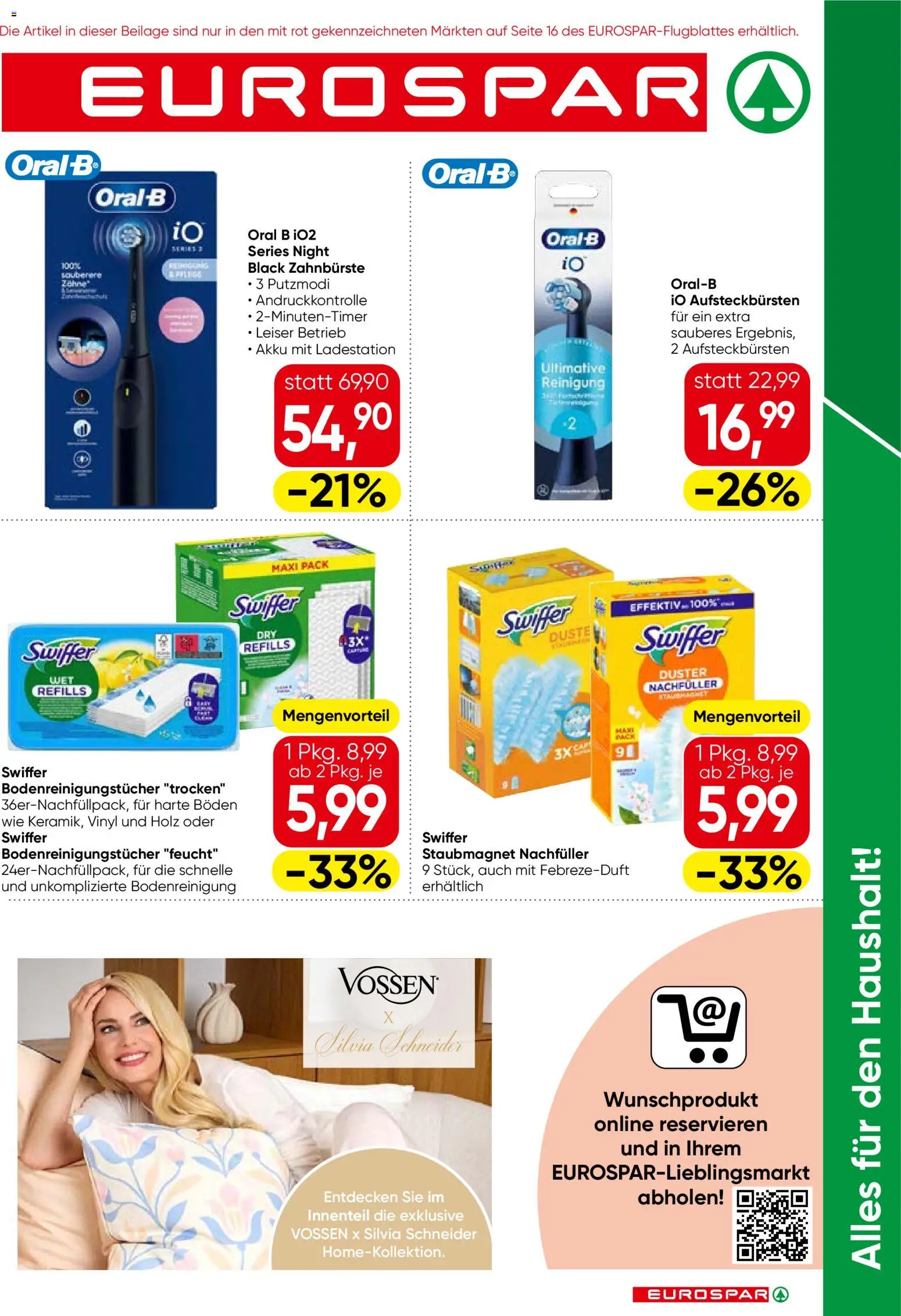 Eurospar Alles fuer den Haushalt gültig ab 24.09.2026 | Seite: 1 | Produkte: Zahnbürste