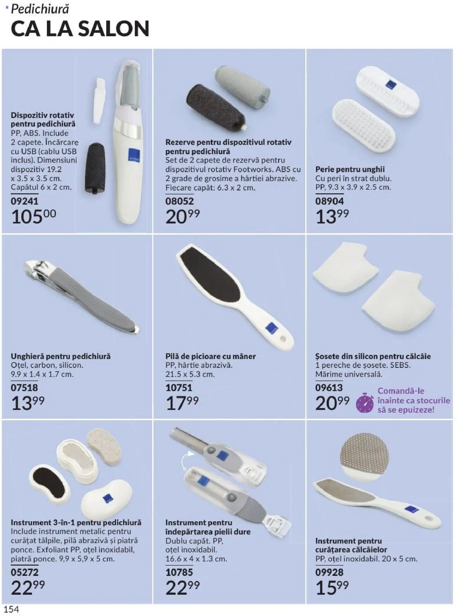 Noul catalog Avon – valabil de la 01.08.2026 | Pagină: 154 | Produse: Cablu, Usb, Mâner, Perie