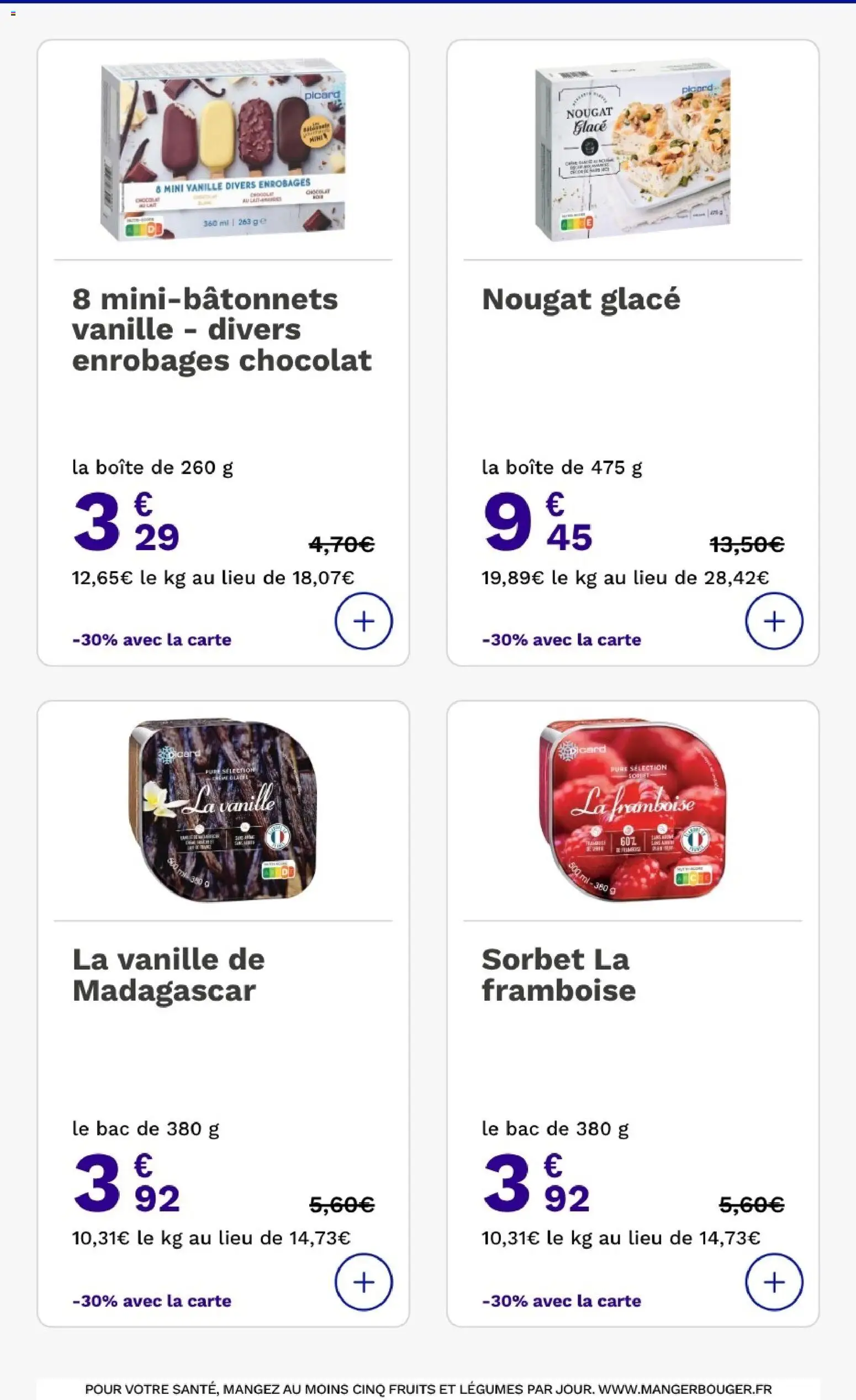 {H1} | Page: 19 | Produits: Framboise, Nougat, Chocolat