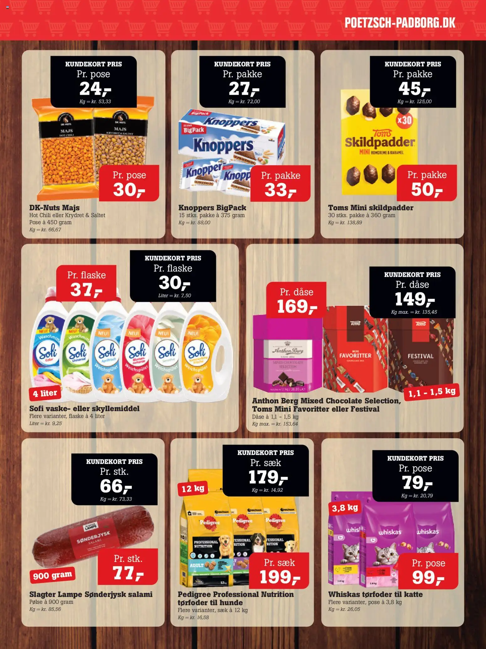 Poetzsch Padborg tilbudsavis – gyldig fra 01/10/2026 | Side: 18 | Produkter: Chili, Salami, Majs, Lampe