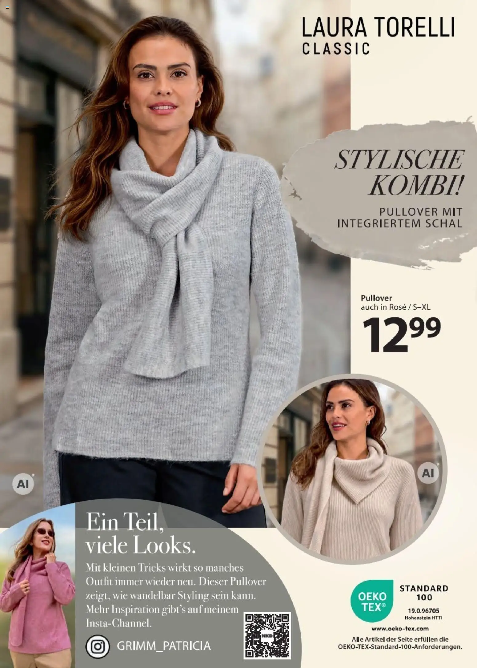 NKD Prospekt – gültig ab 08.10.2026 | Seite: 2 | Produkte: Pullover, Schal