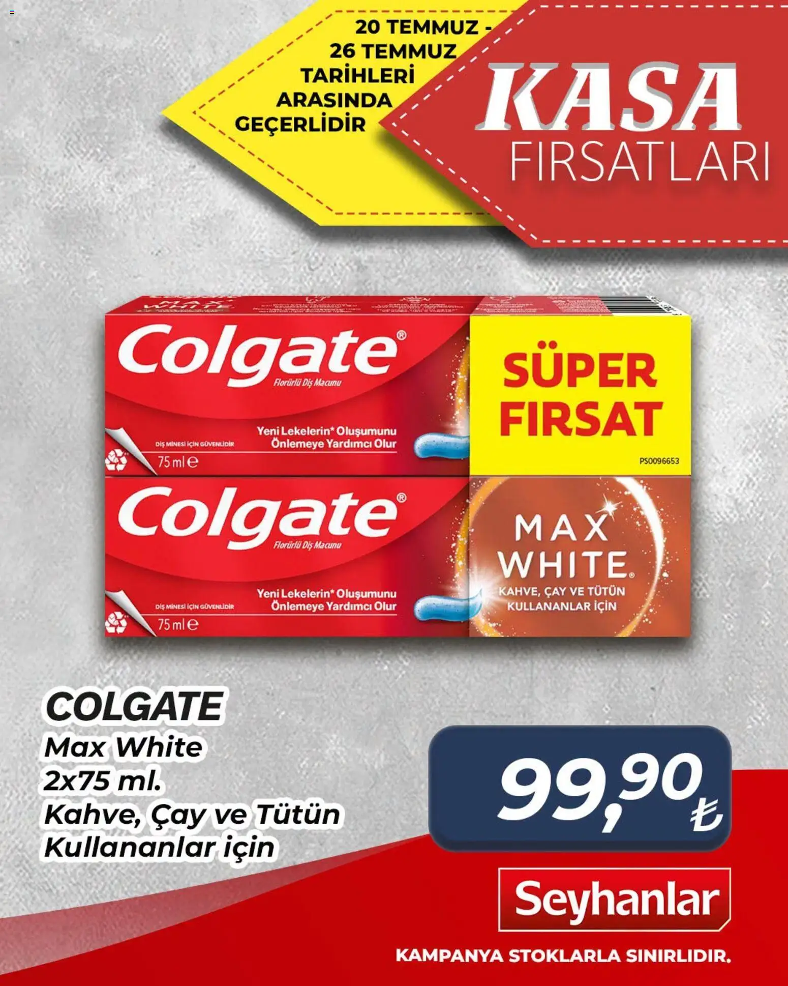 Seyhanlar Market Katalog - 20 Temmuz 2026 tarihinden itibaren geçerlidir | Sayfa: 3 | Ürünler: Çay, Kasa
