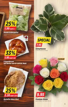 Laugenbrezel mit Butter und IP-SUISSE Mehl, 70 g ab 17.09.2026 gültig | Seite: 5