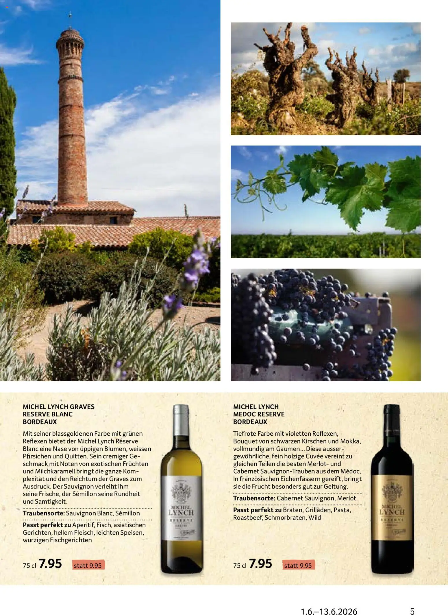 Prodega aktionen Enoteca – gültig ab 01.06.2026 | Seite: 5 | Produkte: Merlot, Kirschen
