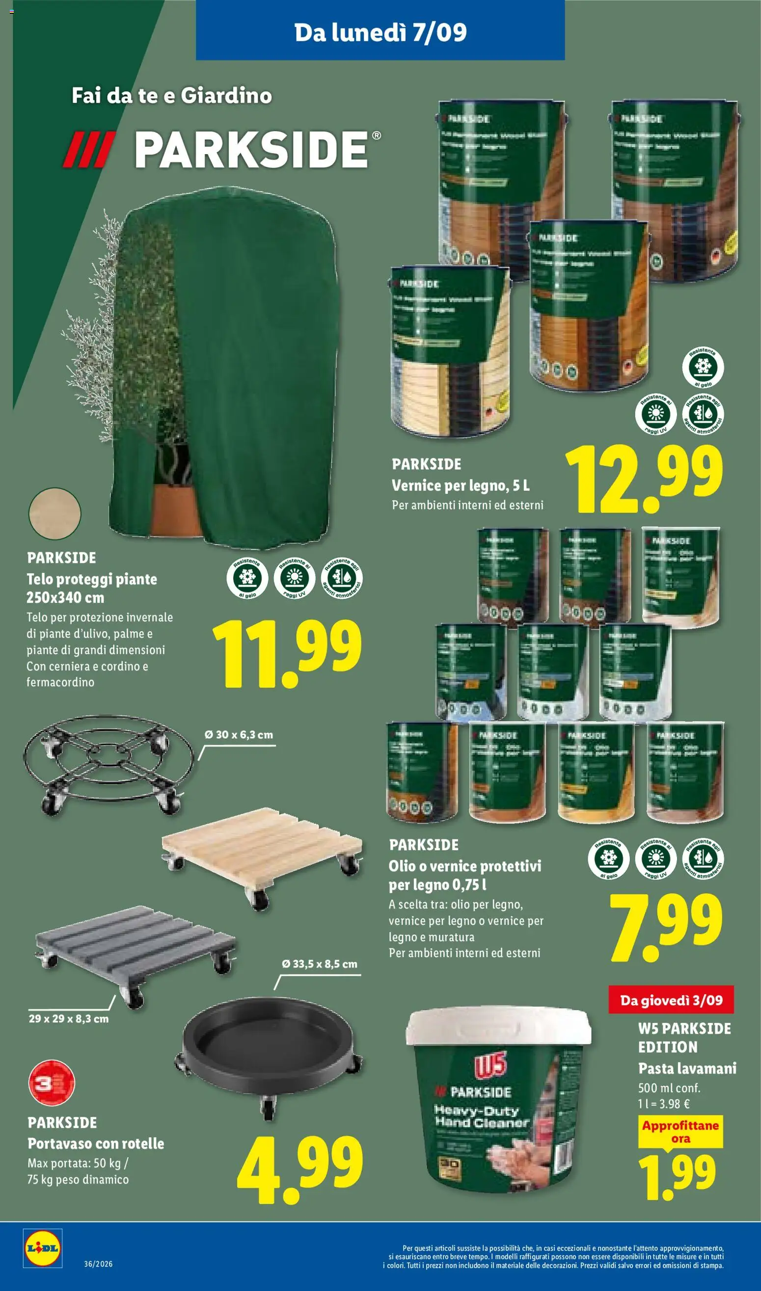 Volantino Lidl del 03/09/2026 | Pagina: 36