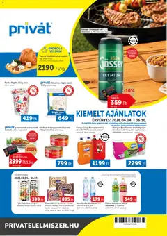 PRIVÁT akciós újság - amely érvényes a következő dátumtól: 04.06.2026