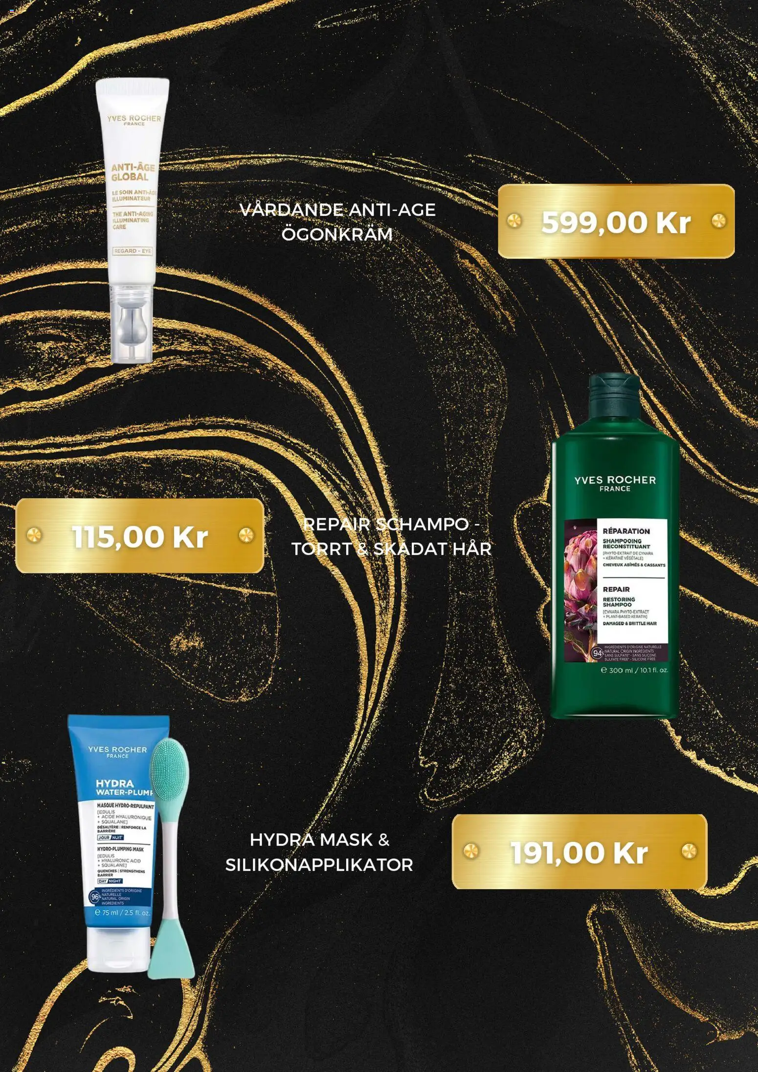 Yves Rocher reklamblad aktuell från 01.06.2026 | Sida: 3 | Produkter: Schampo, Mask