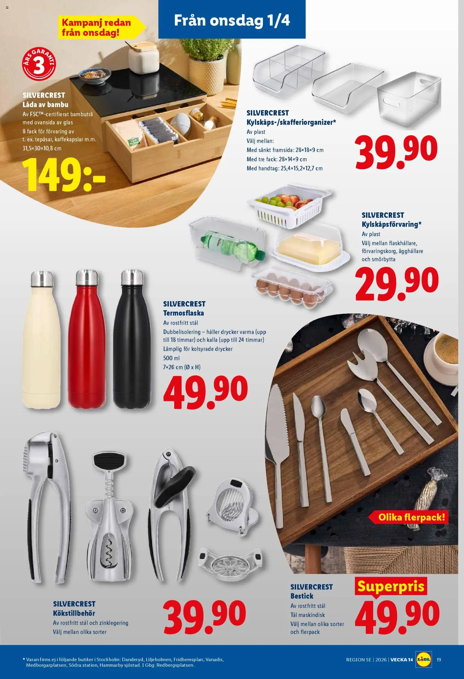 Lidl reklamblad aktuell från 01/04/2026 | Sida: 21 | Produkter: Kaffekapslar, Låda