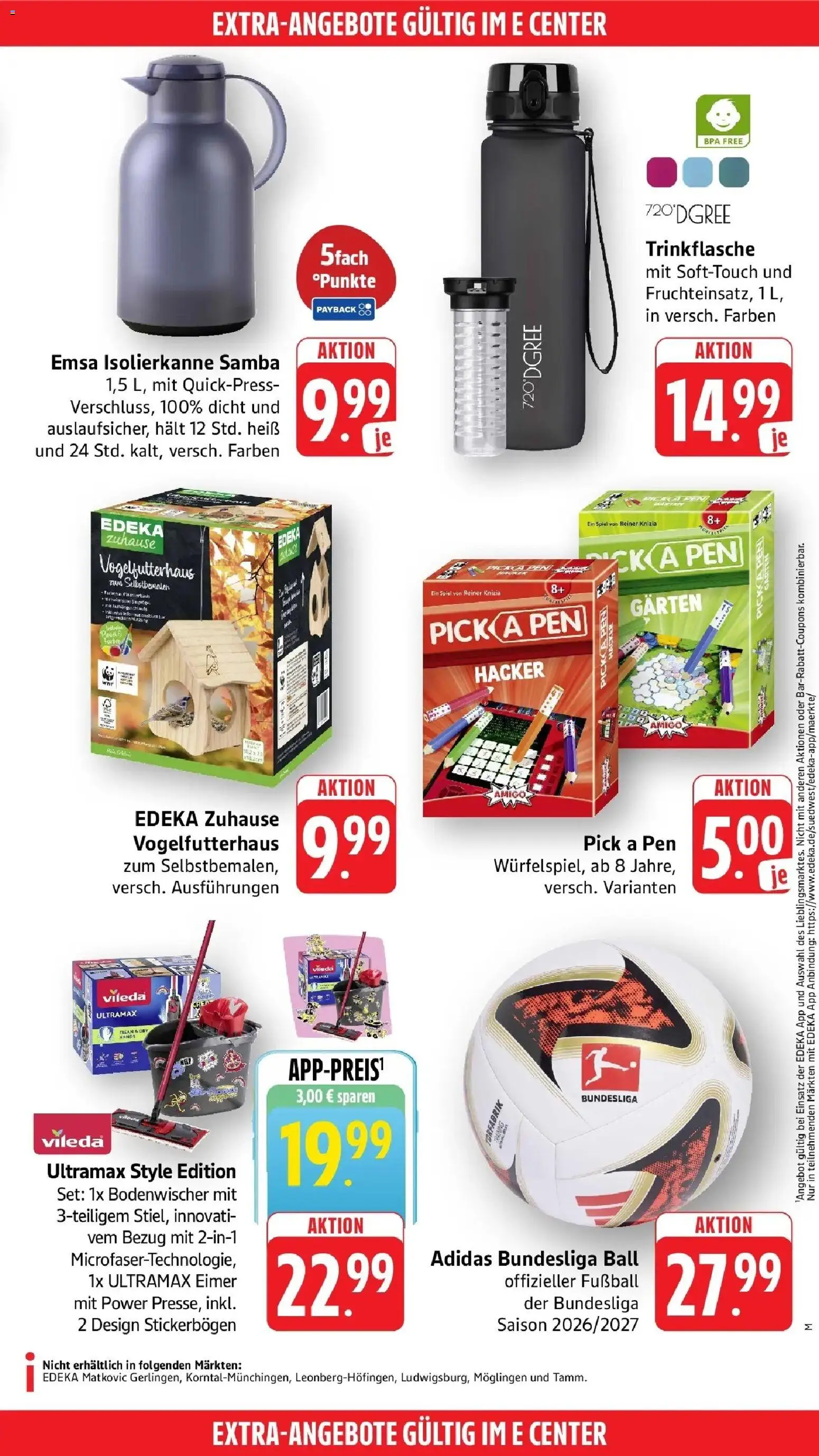 Edeka Prospekt Möglingen (ab 07.09.2026) » Angebote Online | Seite: 49 | Produkte: Spiel, Fußball