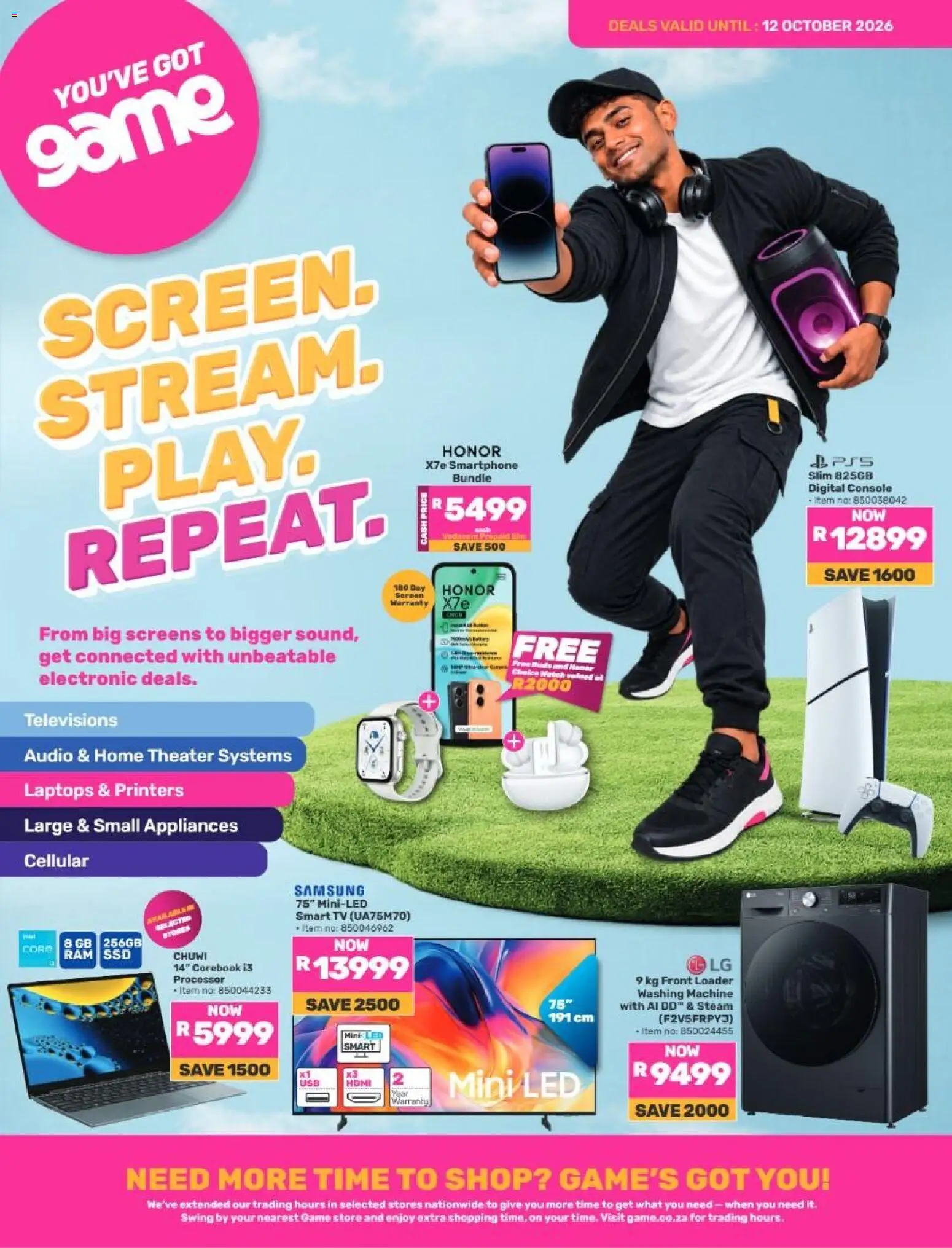 New Game catalogue – valid from 08/09/2026 | Page: 1