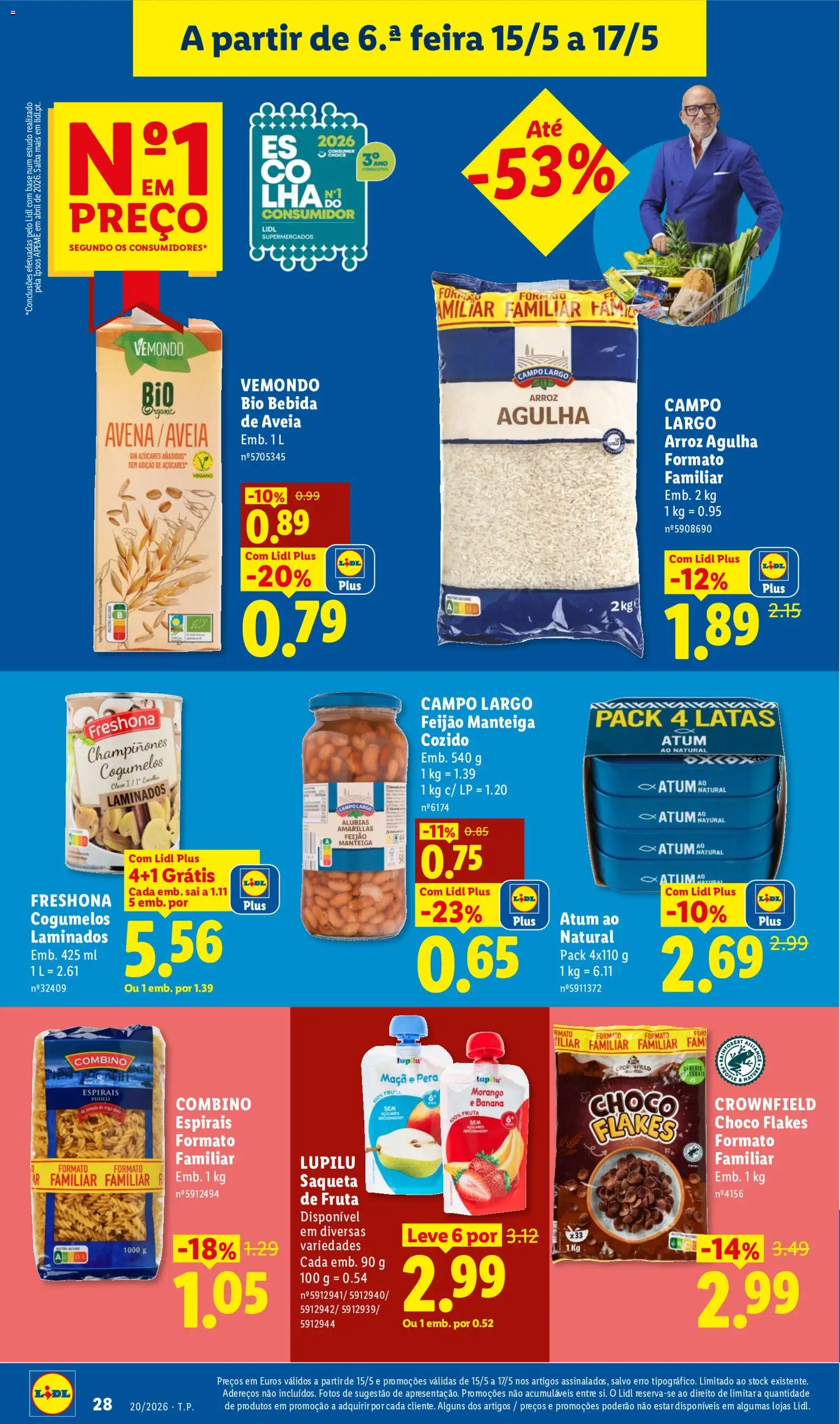 Lidl folheto | 11/05/2026 |  🎉 Como obter um desconto limitado? Poupe ainda hoje! | Portugal