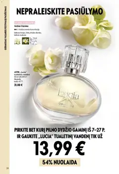Oriflame leidinys galioja nuo 2026.07.15 | Puslapis: 28 | Prekių: Tualetinis vanduo