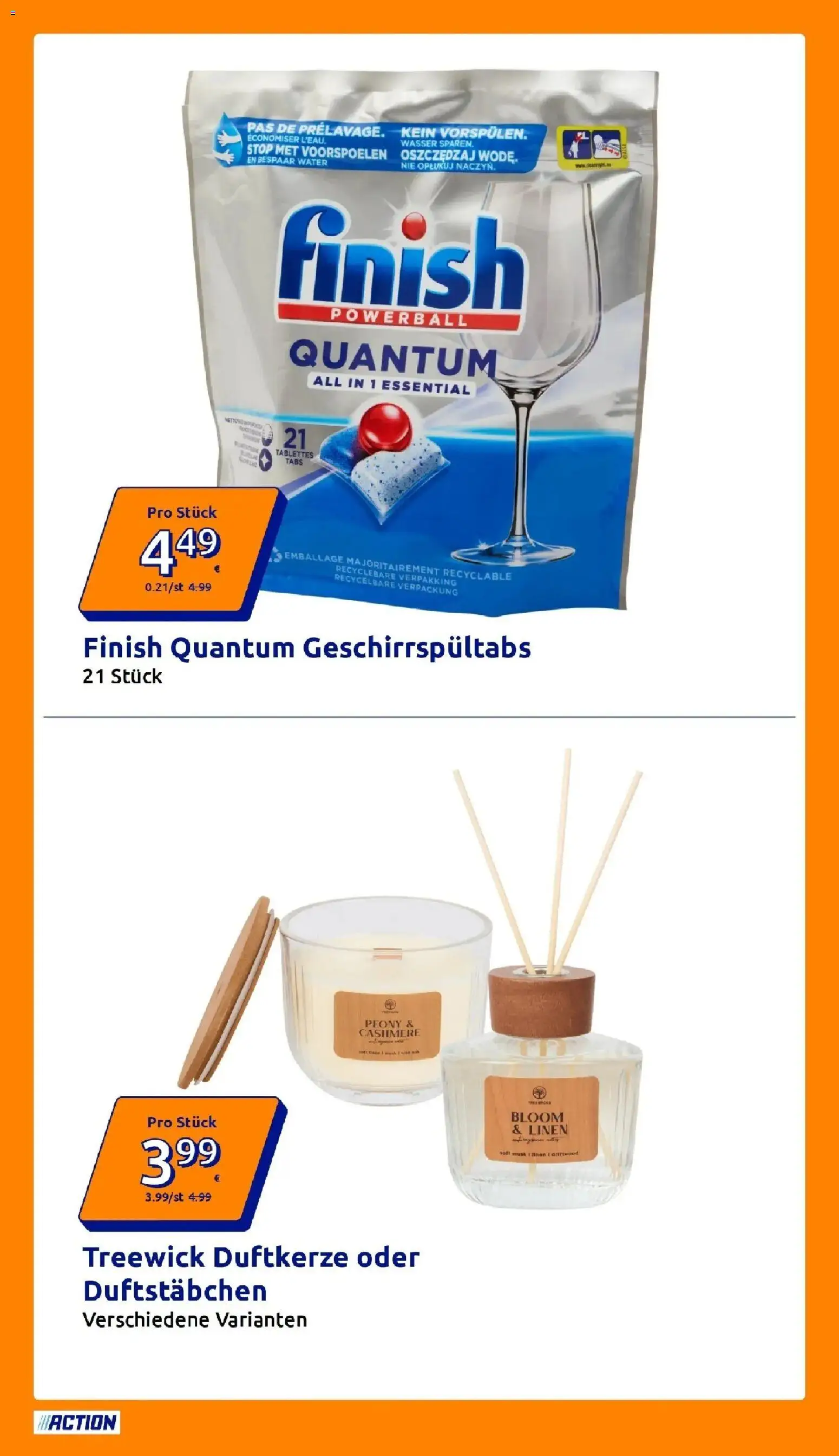Action - Action: Kleine Preise, große Freude von 26.08.2026 - Aktuelle Angebote | Seite: 4 | Produkte: Wasser, Geschirrspültabs