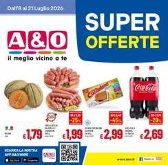 Anteprima del volantino A&O volantino valido a partire dal 08/07/2026