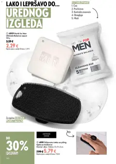 Oriflame Katalog - Pregled kataloga iz trgovine Oriflame, vrijedi od 24.06.2026 | Stranica: 140 | Proizvodi: Četka, Piling, Sapun
