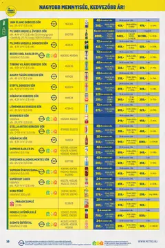 Metro Nagy Ajánlatok Kiskereskedőknek 2026/06 - amely érvényes a következő dátumtól: 01.06.2026 | Oldal: 10