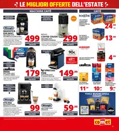 Anteprima del volantino Comet volantino valido a partire dal 18/06/2026 | Pagina: 25 | Prodotti: Ripiano, Crema, Caffè, Lavazza