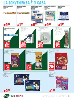 Anteprima del volantino PAM volantino Occasioni Extra valido a partire dal 10/09/2026 | Pagina: 22 | Prodotti: Bevande, Crocchette, Forno, Crocchette per cani