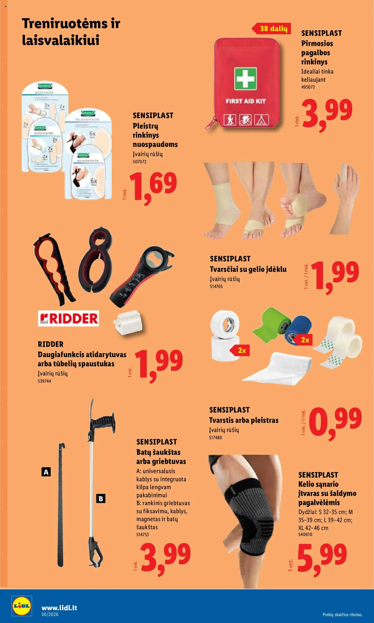 LIDL akcijos nuo 2026.07.20 | Puslapis: 8