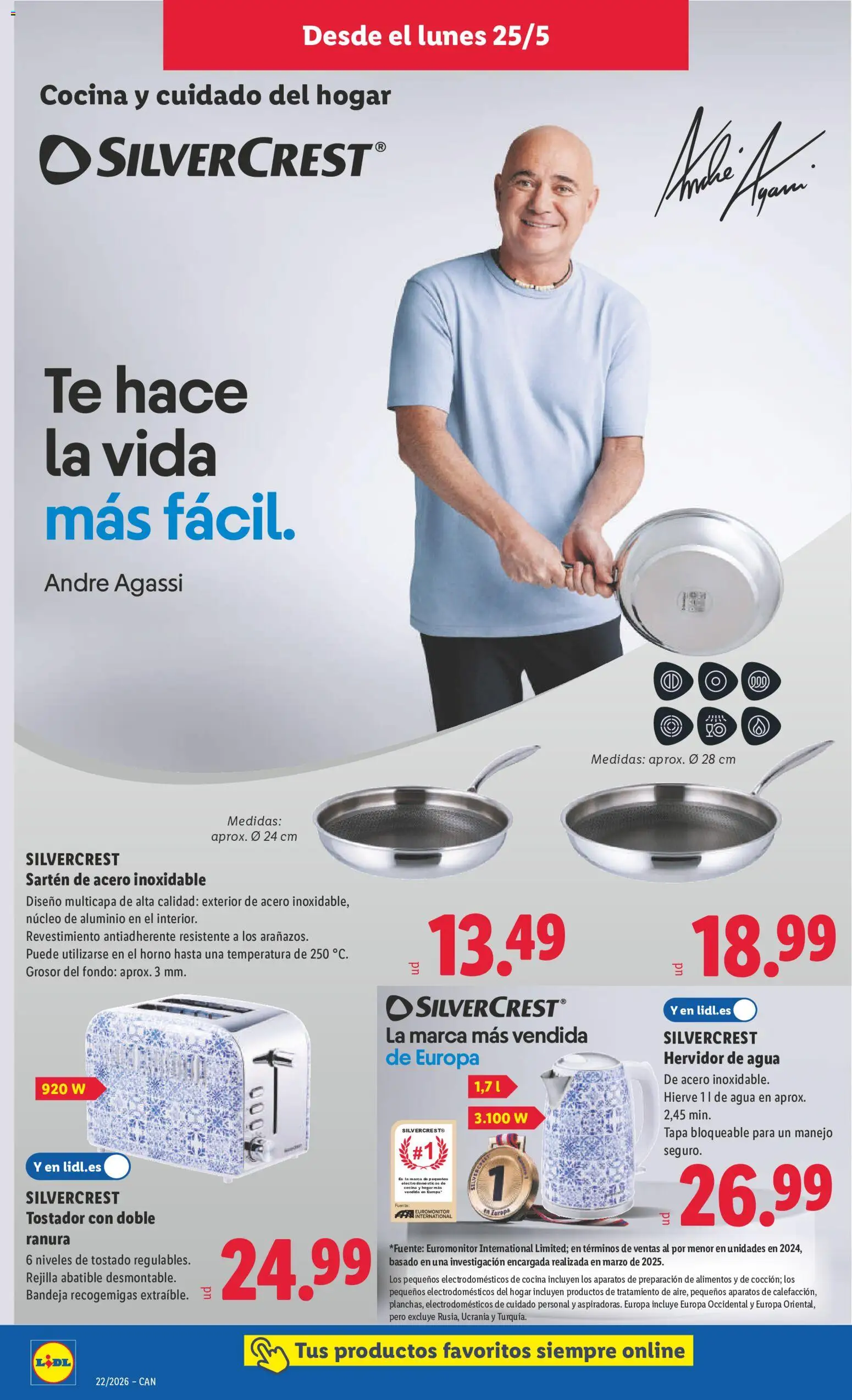 Lidl folleto de bazar │ válido desde el 25.05.2026 | Página: 6 | Productos: El horno, Té, Bandeja, Κούβα