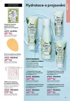 Náhled letáku Oriflame katalog č. 06/2026 od 15.04.2026 | Strana: 99 | Produkty: Pleťová maska, Houbička, Toner, Aloe vera