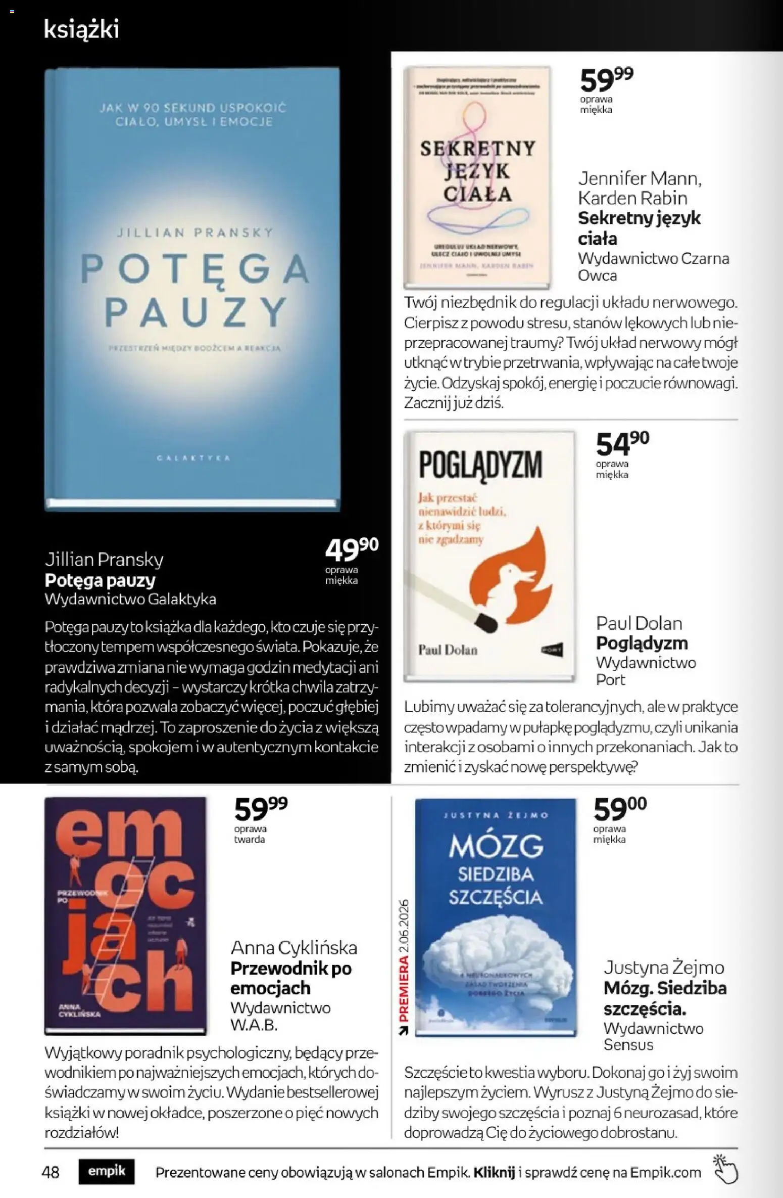 Empik promocje - Tom kultury Książki od 20.05.2026 | Strona: 48