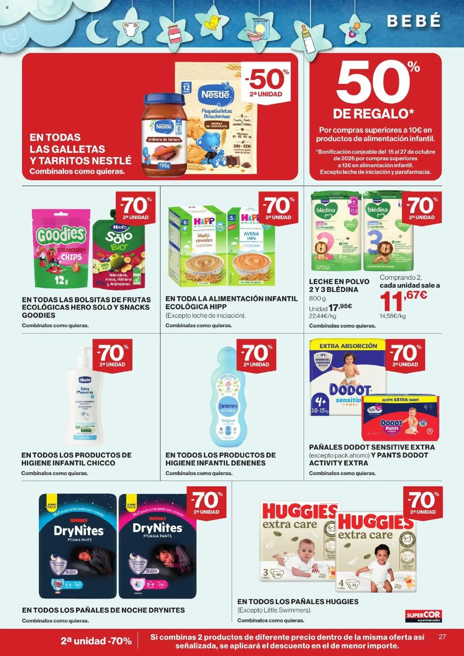 Supercor Canarias │ válido desde el 24/09/2026 | Página: 27 | Productos: Polvo, Snacks, Cereales, Galletas