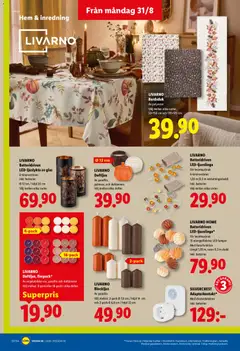 Lidl erbjudanden - Förhandsvisning av reklamblad från butik Lidl aktuell från 31/08/2026 | Sida: 19