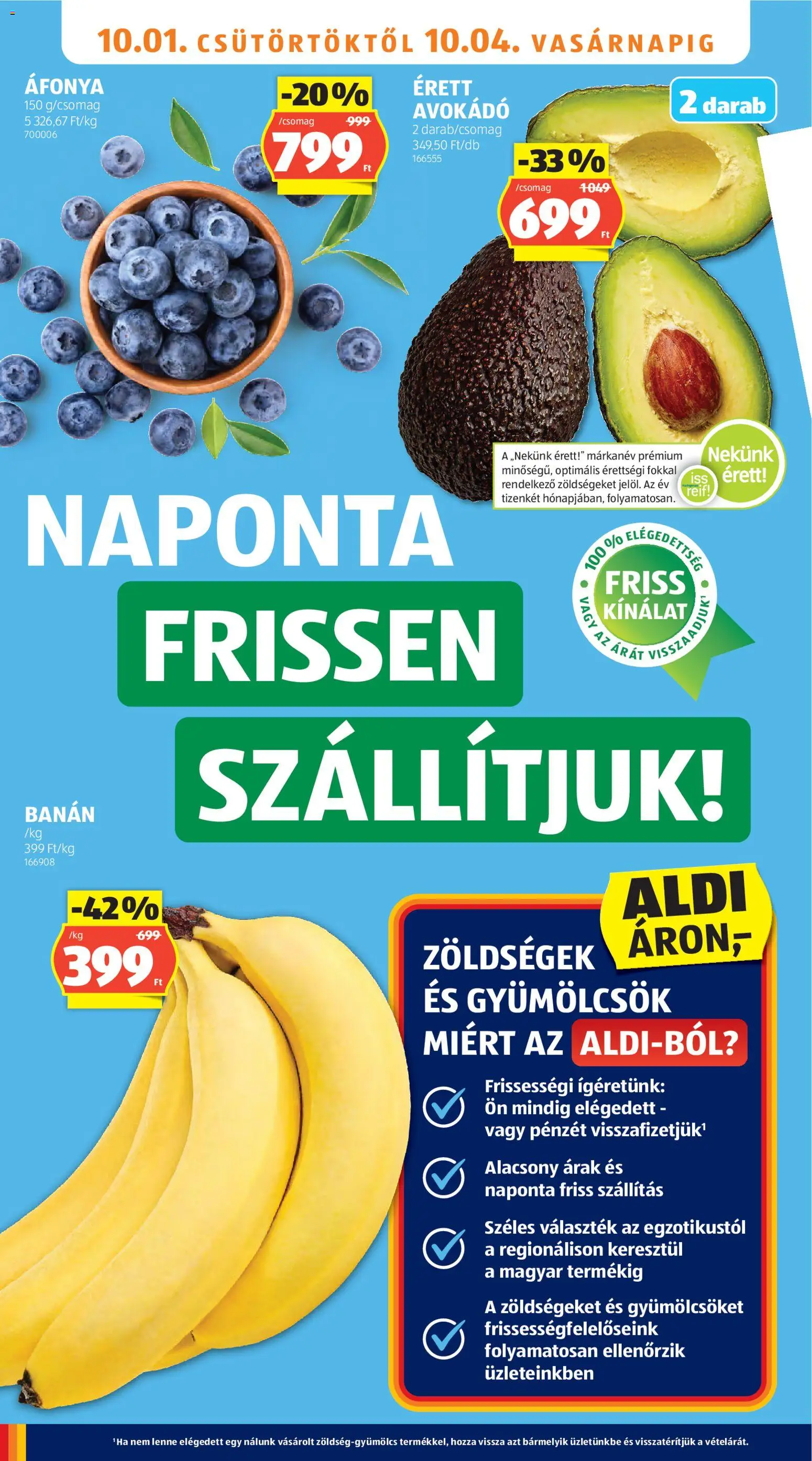 Aldi akciós ujság - amely érvényes a következő dátumtól: 2026.10.01. | Oldal: 6