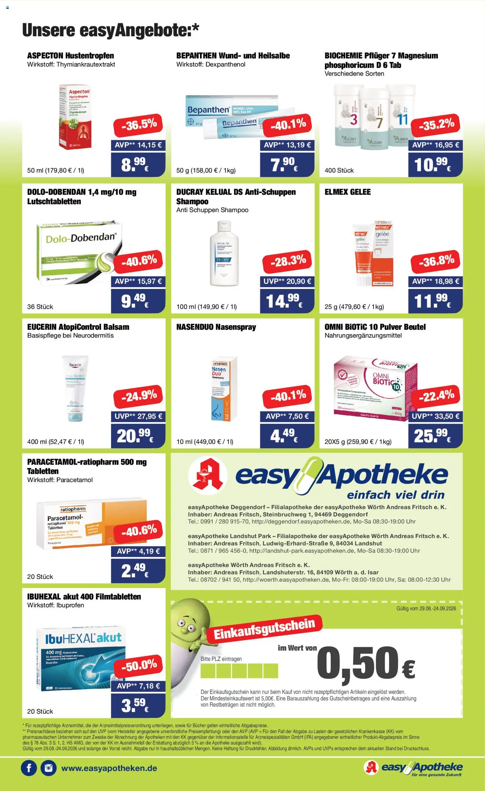Easy Apotheke Prospekt – gültig ab 29.08.2026 | Seite: 5