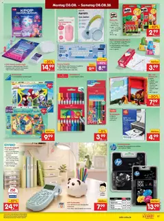 Netto Marken-Discount Prospekt Thiendorf ab 03.08.2026 gültig | Seite: 33 | Produkte: Spiel, Batterien, Powerbank, Kopfhörer