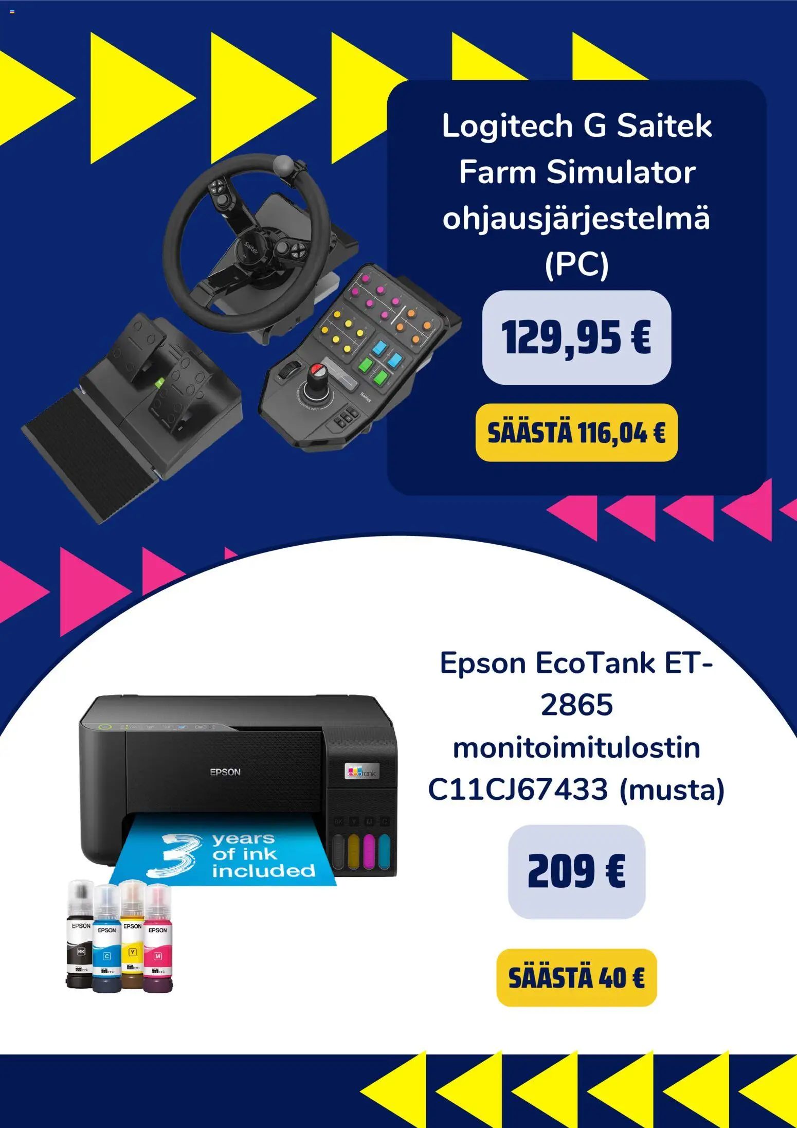 Gigantti tarjoukset – voimassa 15/07/2026 alkaen | Sivu: 4 | Tuotteet: Monitoimitulostin, PC