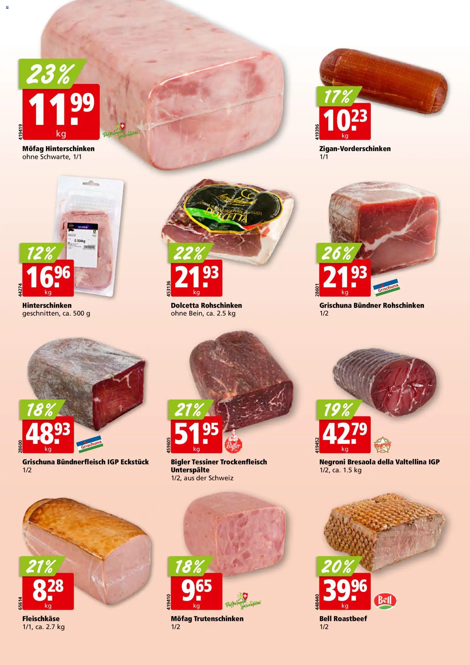 Aligro aktionen Schlieren, Gossau SG, Frauenfeld, Rapperswil-Jona, Sargans, Bern – gültig ab 07.09.2026 | Seite: 10 | Produkte: Roastbeef