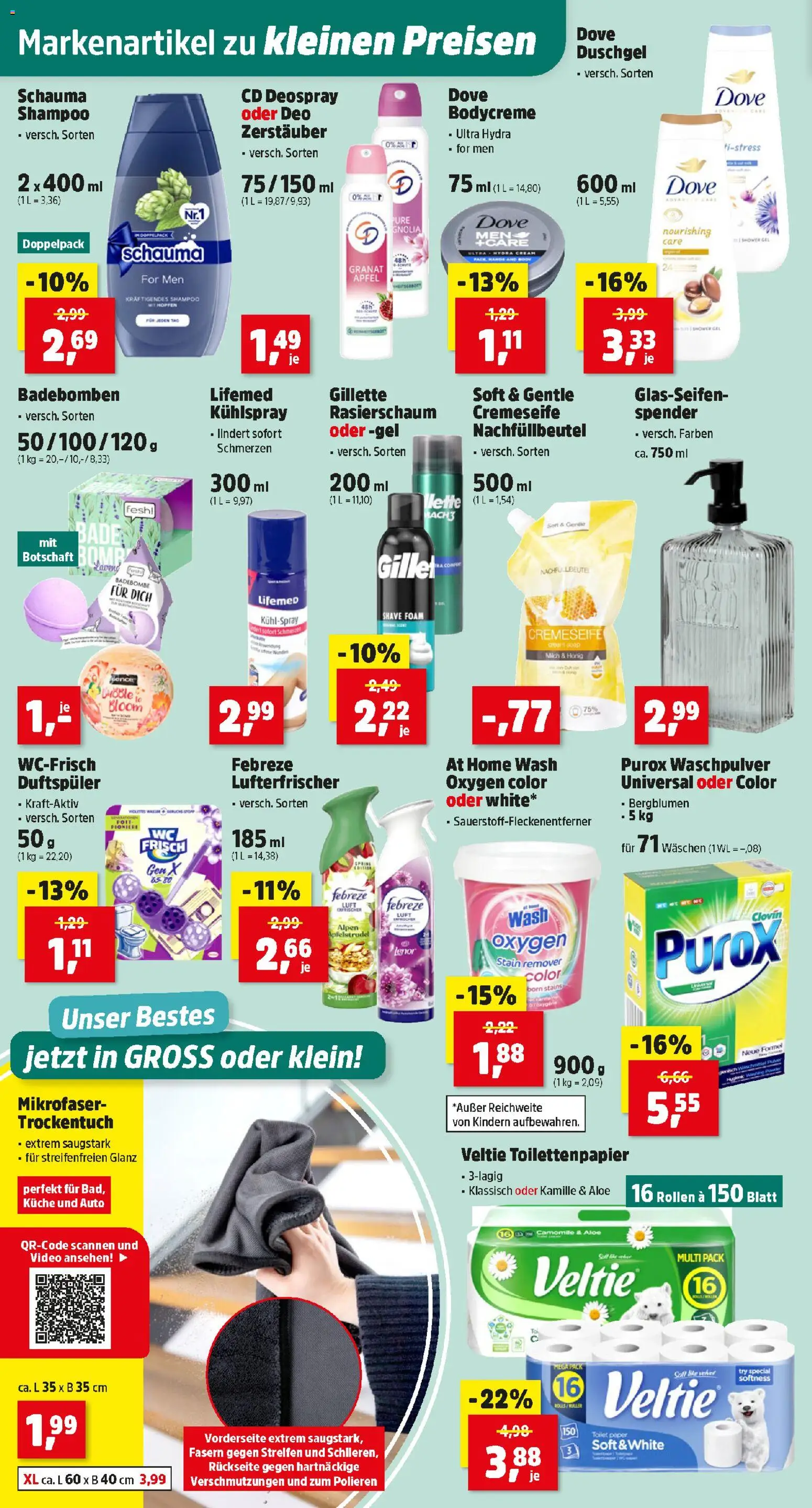 Thomas Philipps Flugblatt gültig ab 07.09.2026 | Seite: 12 | Produkte: Shampoo, Rasierschaum, Duschgel, Waschpulver