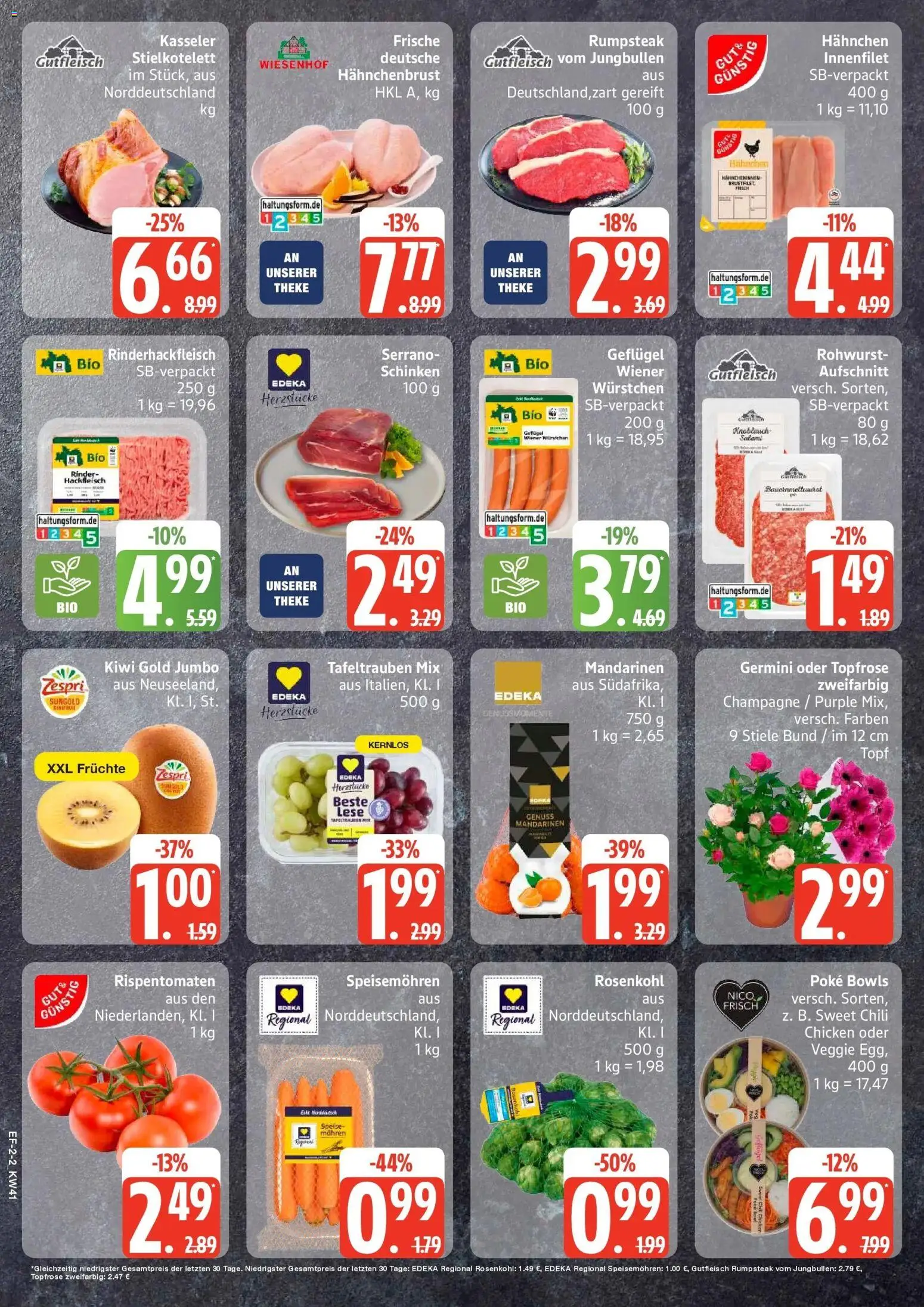 Edeka Prospekt Rendsburg (ab 05.10.2026) » Angebote Online | Seite: 2 | Produkte: Rumpsteak, Chili, Schinken, Hahnchenbrust