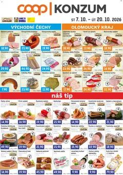 Náhled letáku Konzum leták od 07.10.2026