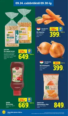 TASTINO, Bio ropogós kenyér, Quinoával és magvakkal /, goudával és tökmaggal /, zabpehellyel és chia maggal, 200 g; 1 kg = 3245 Ft - amely érvényes a következő dátumtól: 2026.09.24. | Oldal: 20