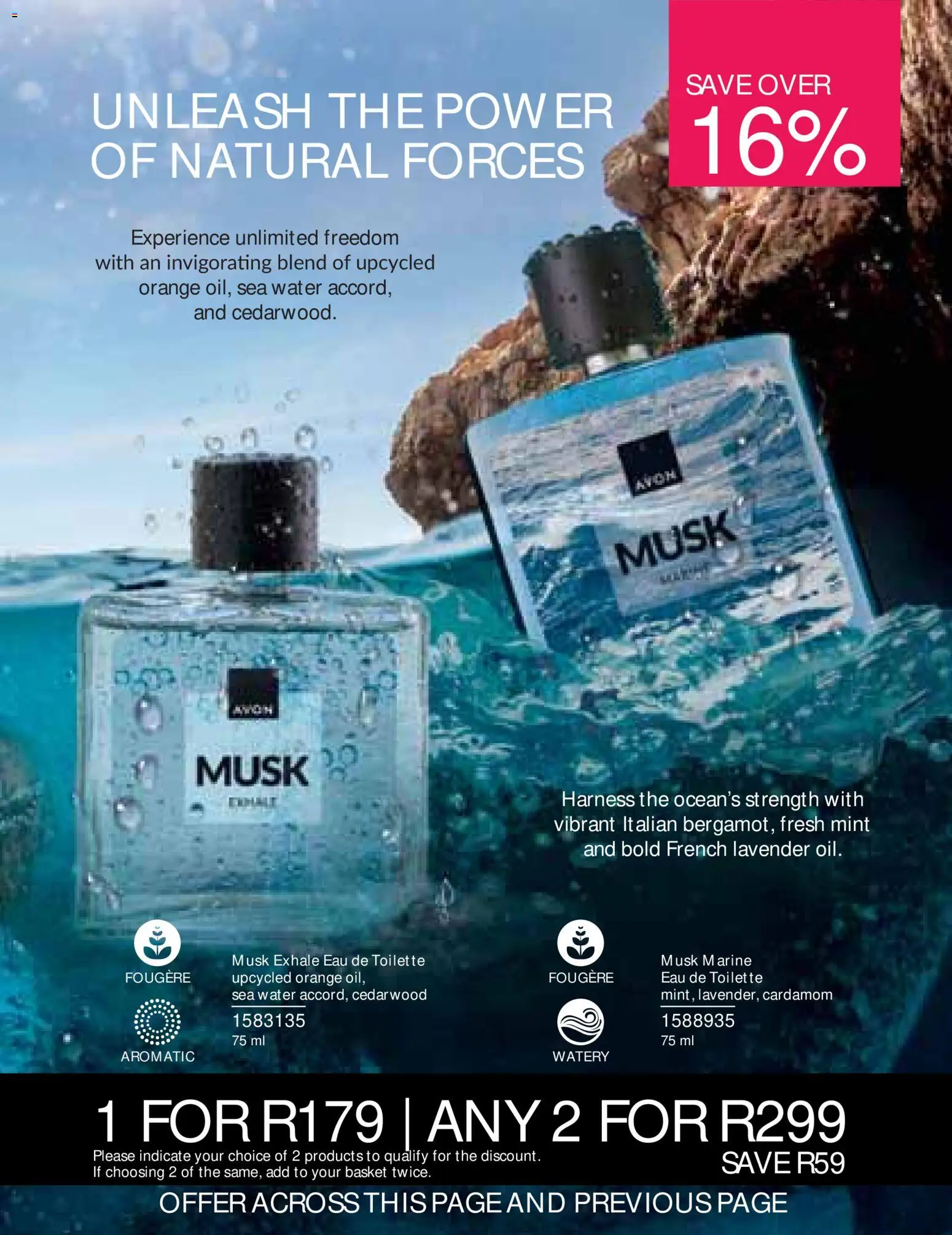 New Avon catalogue – valid from 01/08/2026 | Page: 81 | Products: Basket, Eau de toilette, Water