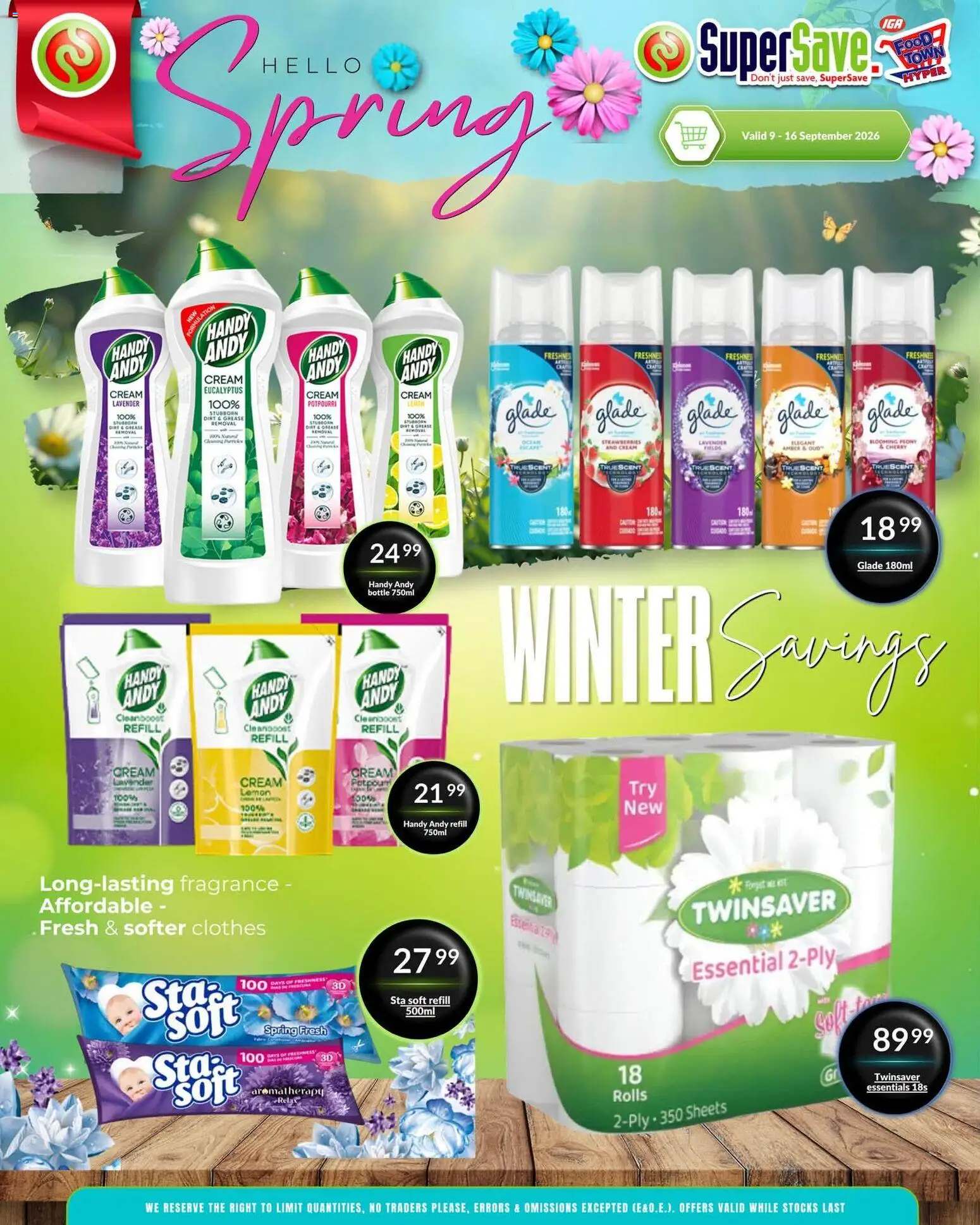 New Super Save catalogue – valid from 09/09/2026 | Page: 62 | Products: Fragrance, Cream cream, Cream, Lemon