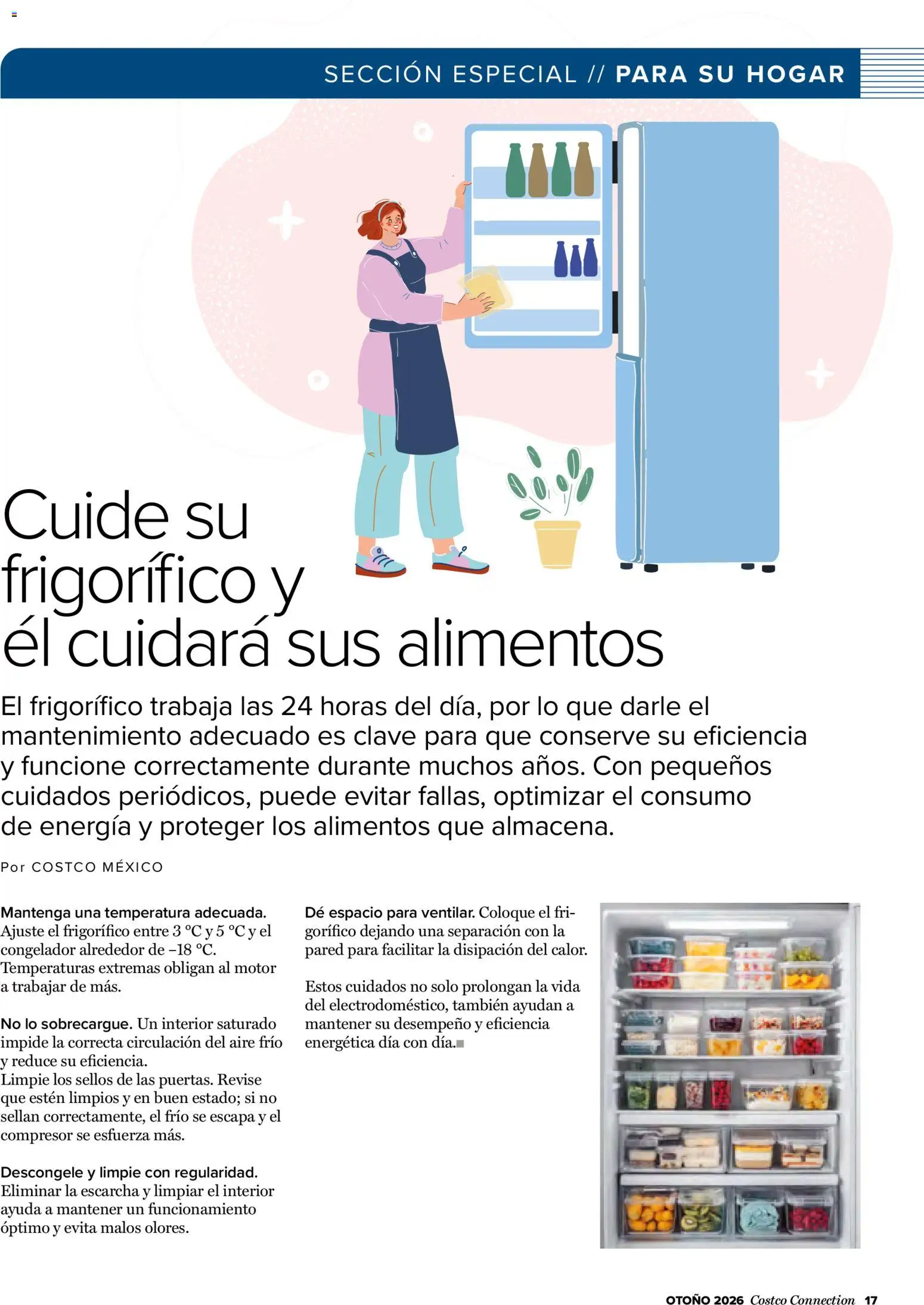 Costco catálogo Otoňo │ válido desde el 14/10/2026 | Página: 17 | Productos: Congelador, Alimentos