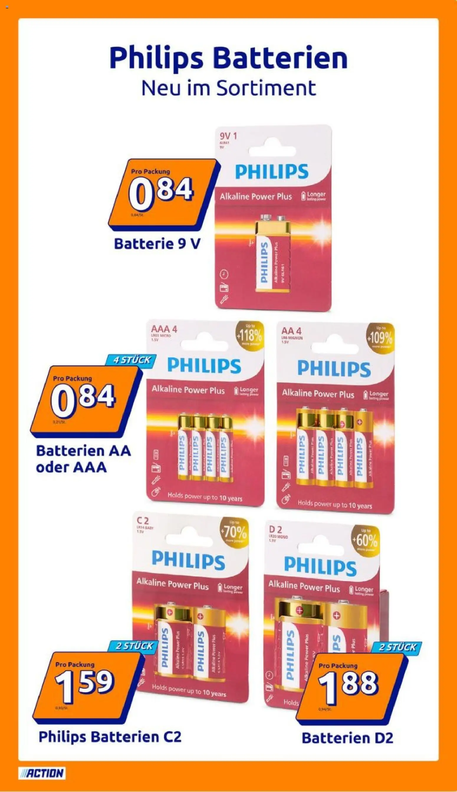 Action Prospekt – gültig ab 15.07.2026 | Seite: 21 | Produkte: Philips, Batterien, Batterie