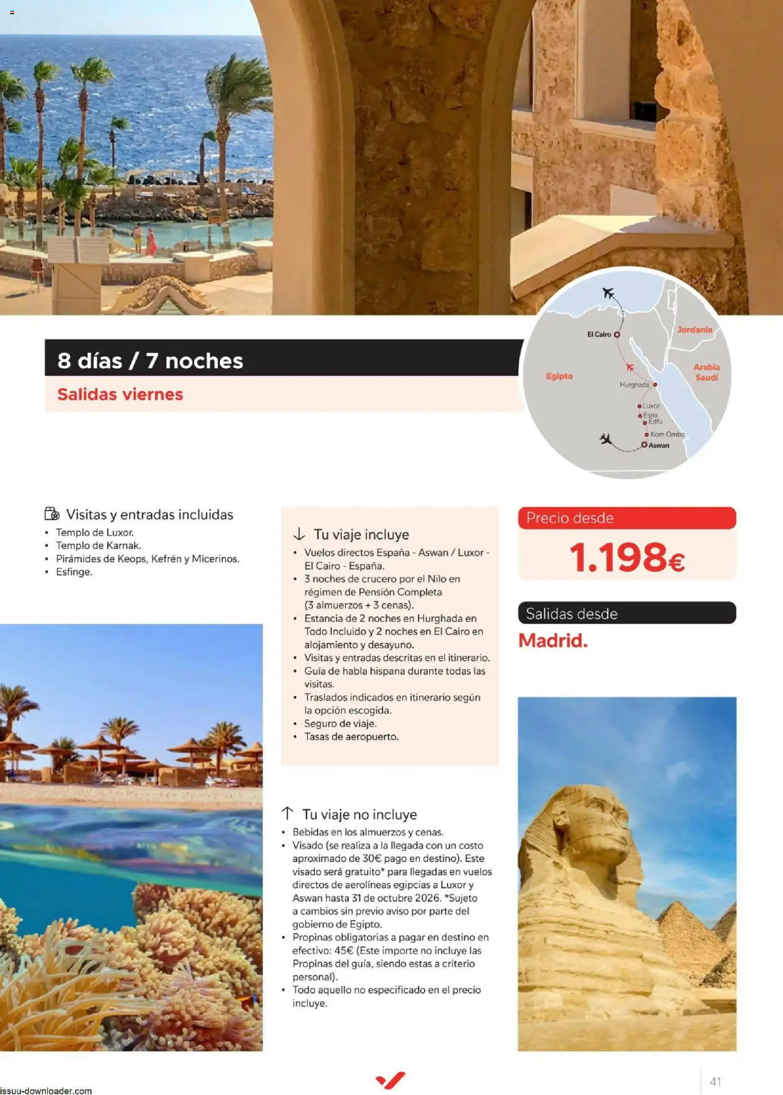 Halcón Viajes Egípto │ válido desde el 06/07/2026 | Página: 41